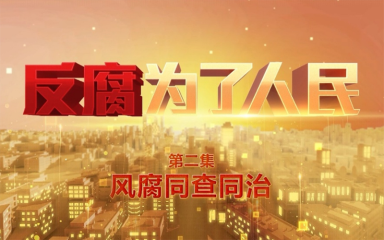 电视专题片《反腐为了人民》第二集《风腐同查同治》