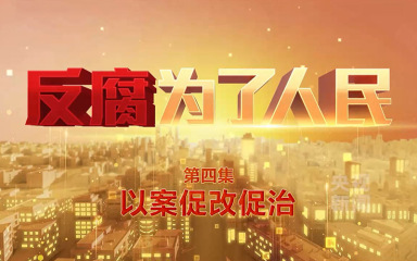 电视专题片《反腐为了人民》第四集《以案促改促治》