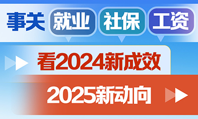 事关就业、社保、工资,看2024新成效、2025新动向