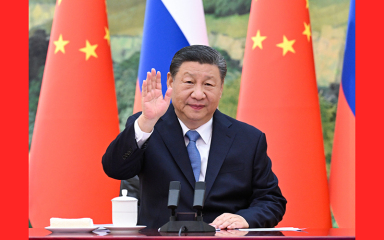 习近平同俄罗斯总统普京举行视频会晤