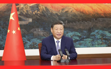 习近平向气候和公正转型领导人峰会发表致辞