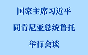 习近平同肯尼亚总统鲁托会谈