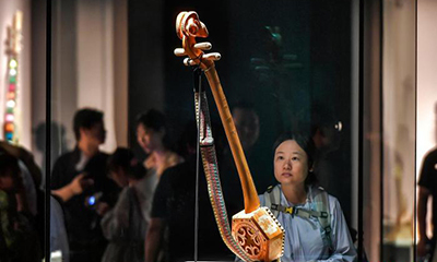 “天地同和—中国古代乐器展”在新疆博物馆展出