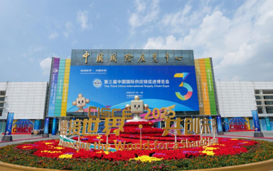 探访第三届中国国际供应链促进博览会现场