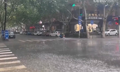 降雨影响豫粤等地 防汛抗洪加紧展开