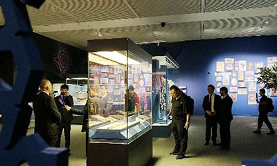 上合组织国家文博机构在京举办“文明的星河”文物联展