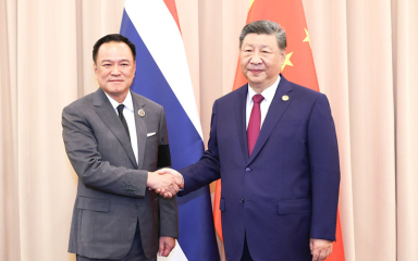 新华图讯丨习近平会见泰国总理阿努廷