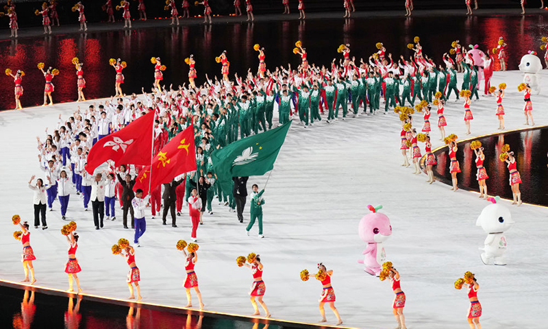 全运会｜全运舞台 港澳闪耀