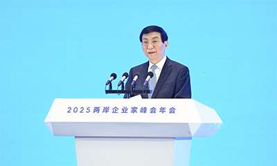 2025两岸企业家峰会年会在南京举行 王沪宁出席开幕式并致辞