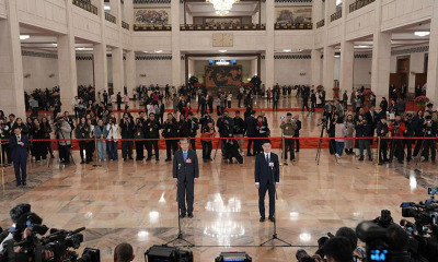 十四届全国人大四次会议首场&ldquo;代表通道&rdquo;集中采访活动举行