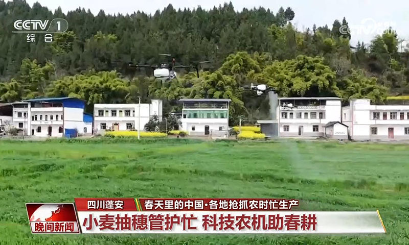 春天里的中国&middot;各地抢抓农时忙生产